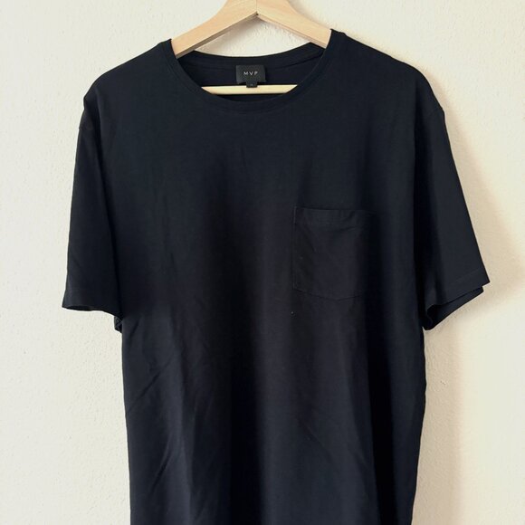 MVP Other - MVP Black T-Shirt with Chest Pocket